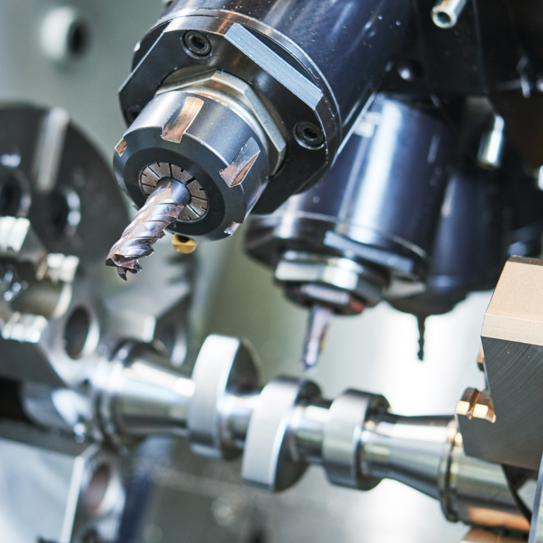 In-house custom tooling on a cnc machine